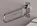 New SS304 folding grab bar with leg
